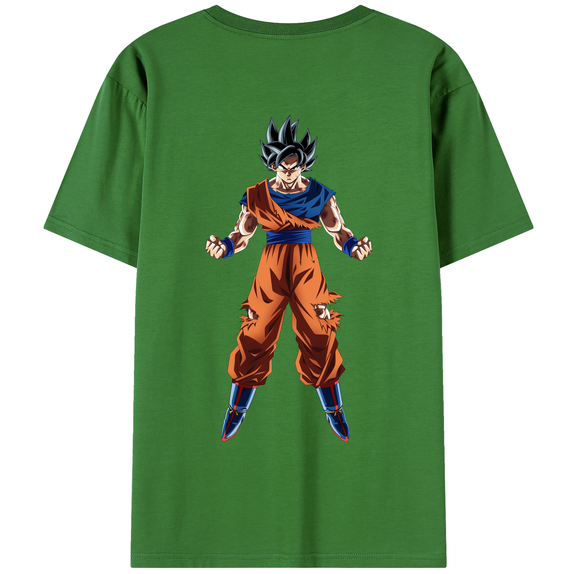 （画像用） ドラゴンボール 孫悟空（そん ごくう）Son Goku カカロット DRAGON BALL Kakarotto レディース半袖Tシャツ(バックプリント)